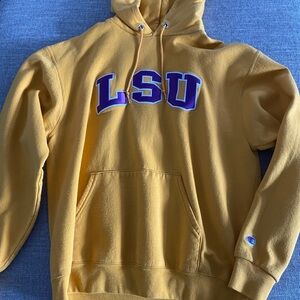 Champion Gold LSU Hoodie